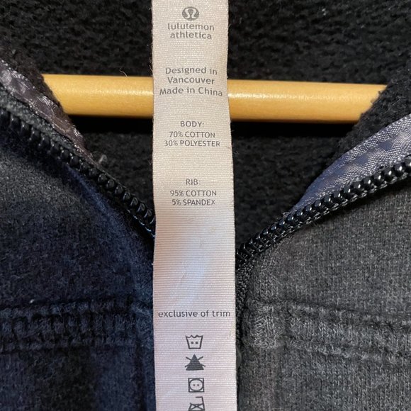 Lululemon Scuba Grey Zipper Hoodie - Picture 6 of 6